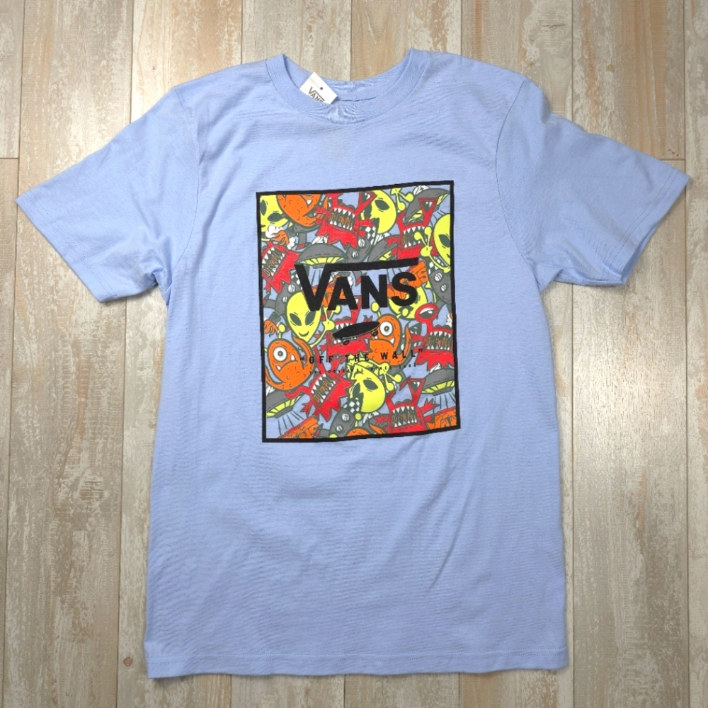 Vans Area 66 SS Tee Light Blue